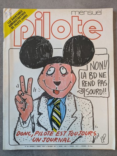 Magazine pilote mensuel 1978 - pilote,