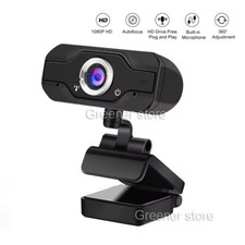 1080P Full HD USB Webcam for PC Desktop & Ordinateur Caméra Microphone intégré