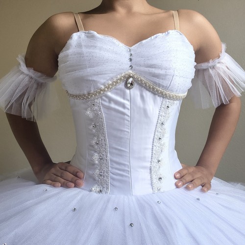 Professional white ballet - white,