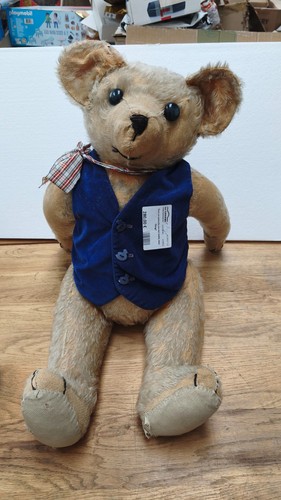Ancien ours peluche teddy - en,