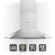 Hotte aspirante cuisine 90cm Hotte Murale acier inoxydable