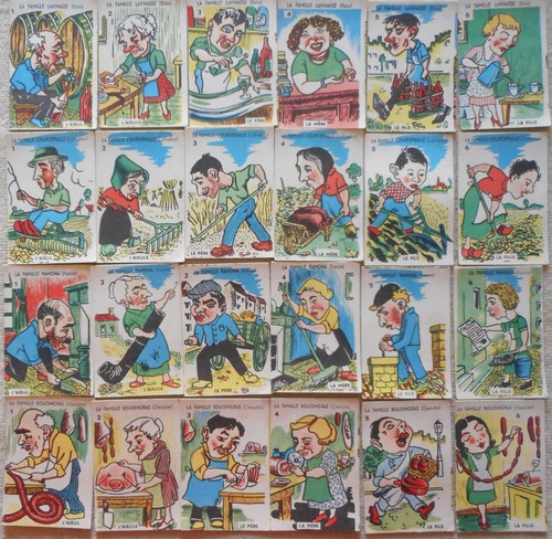 Jeu familles ancien - 7,