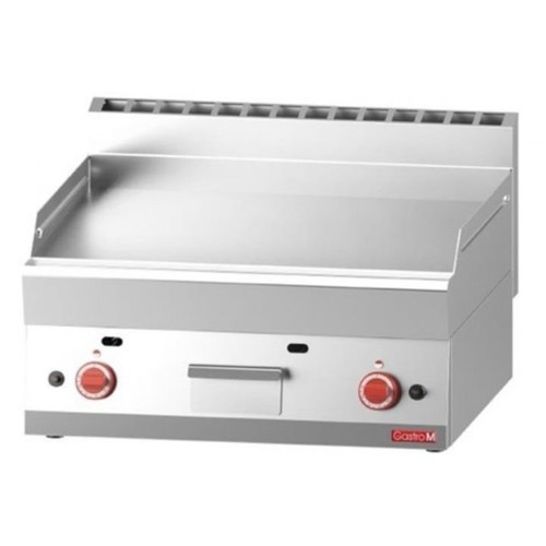 Plancha gaz chromée lisse 2 - plancha,