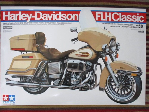 Tamiya harley davidson flh - 1/6, harley-davidson