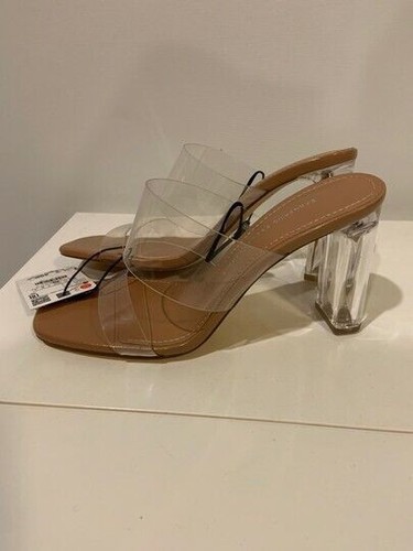 Sandales transparentes - transparentes, en