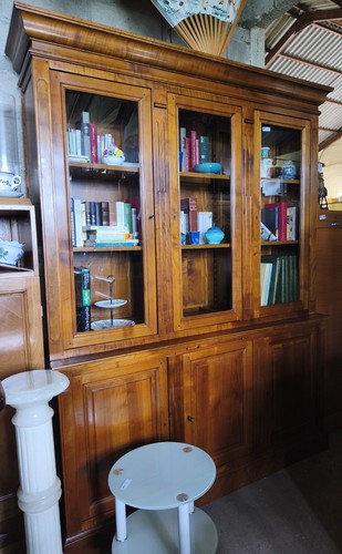 Bibliothèque merisier de - en,