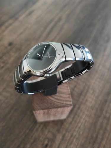 Rado true black dial montre - black,