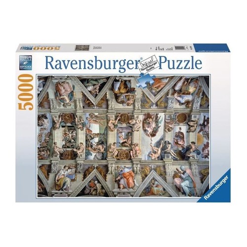 Puzzle 5000 chapelle sixtine - 5000, p