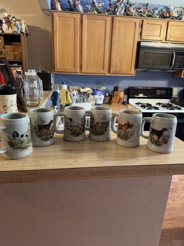 Mccoy pottery mugs hunting - mccoy,
