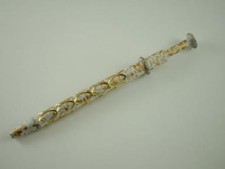 Diamond & Gold Nugget Bead