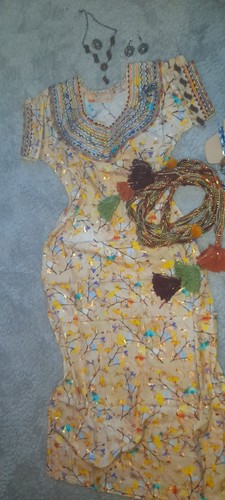 Robe kabyle broderie - kabyle,