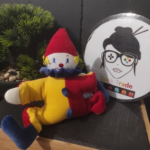 Doudou clown sucre orge - sucre, d'orge