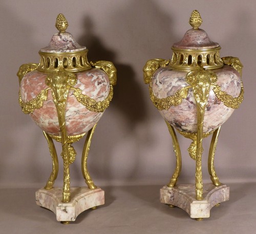 Paire cassolettes louis xvi - paire,