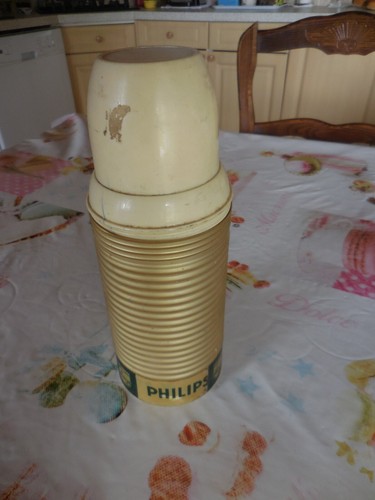 Ancien thermos philips vintage
