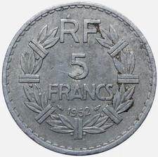 5 Francs LAVRILLIER 1952