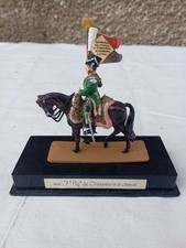 Figurine 1er Empire 7e Régiment Chasseurs A Cheval Porte Entendard Segom