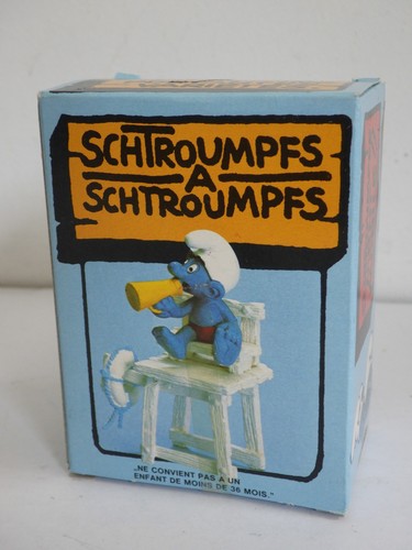 Pvc schtroumpfs super smurf - pvc,