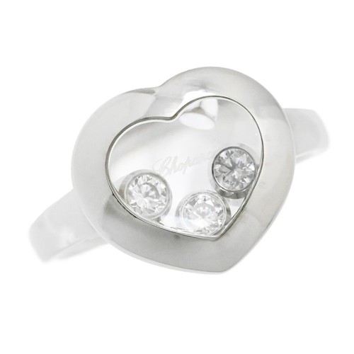 Bague cœur blanc 18 - bague,