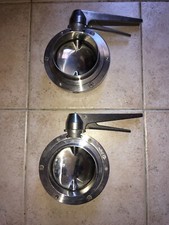 2 vannes papillon de cave