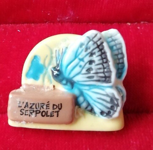 Fève collection papillon - de,