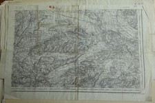 Carte Etat-Major XIXè - LYON