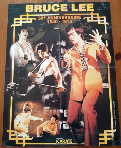 Bruce lee jackie - chan, poster