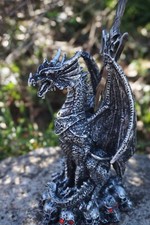 PW90420  DRAGON   COUPE PAPIER CRANE    GOTHIQUE     HEROIC FANTASY FIGURINE