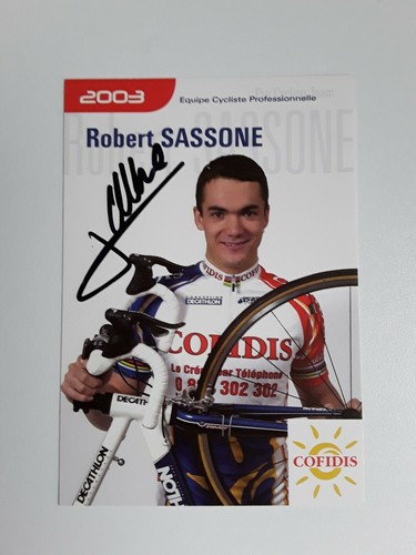 Cyclisme carte cycliste robert - cyclisme,
