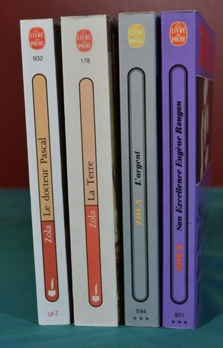 Livre poche zola - 4,