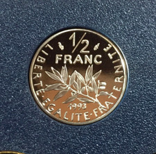 Centimes 1993 fdc sortie du - centimes,