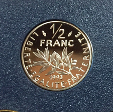 50 CENTIMES 1993 FDC SORTIE DU COFFRET BE