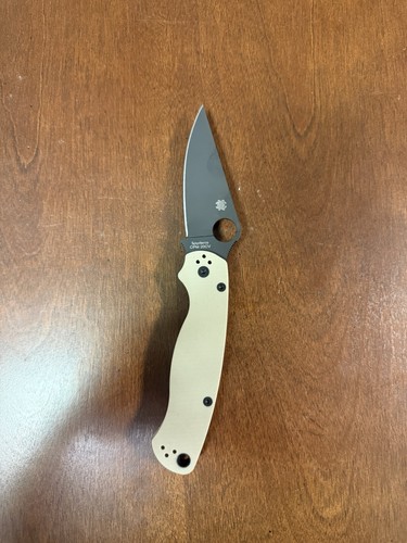 Spyderco paramilitary tan - 2,