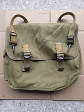 MUSETTE  M36 M1936 CAOUCHOUTE MODÈLE PARACHUTISTE NORMANDIE US ARMY WW2 39 45...