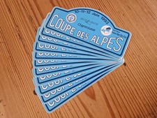 NOS STICKER PLAQUE RALLYE