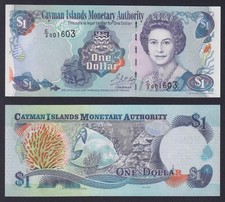 Billet Îles Caïmans 1 Dollar
