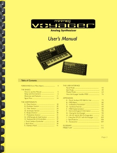 Moog minimoog voyager - moog, analog