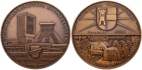 Médaille mines - médaille,