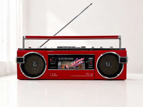 Sanyo u4sr radio cassette - sanyo, mr-u4sr