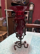 Umberto Bellotto Vase En Fer