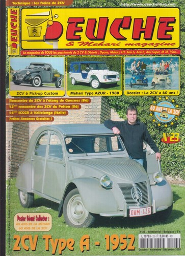 Deuche mehari magazine n - magazine, n°23