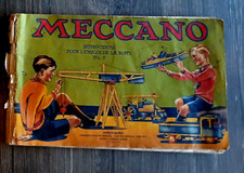 Catalogue instruction boite meccano n° 5 pièces détachées moteur electrique