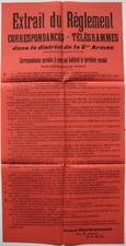 AFFICHE ORIGINALE 1916 GUERRE
