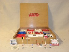 VINTAGE COFFRET BOIS LEGO
