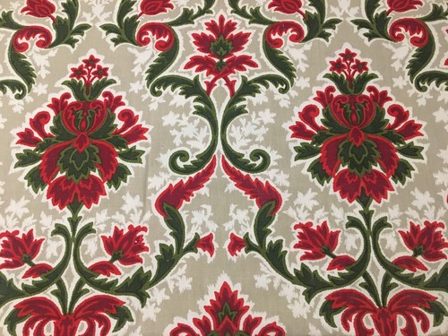 Tissu ameublement vintage