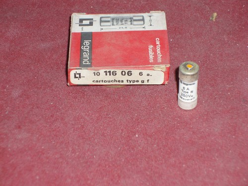 Fusible cartouche réf - 10, réf: