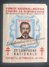 Carnet de 9 Timbres avec