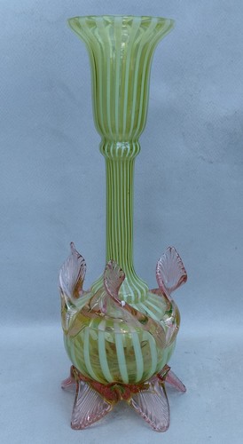 Vase verre art nouveau - en,