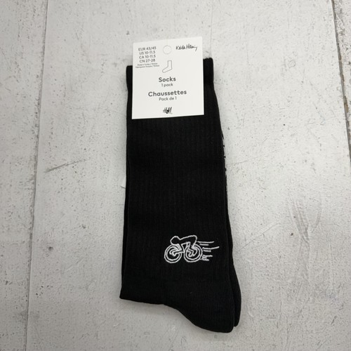 Socks mens 43 45 black - eu, 43-45