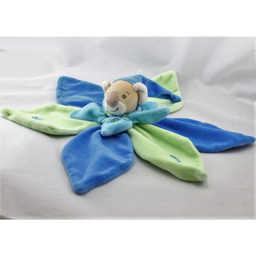 Doudou plat fleur pétale