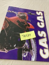 Gas Gas moto EC 250 EC 125 MC 250 prospectus catalogue Gasgas publicité